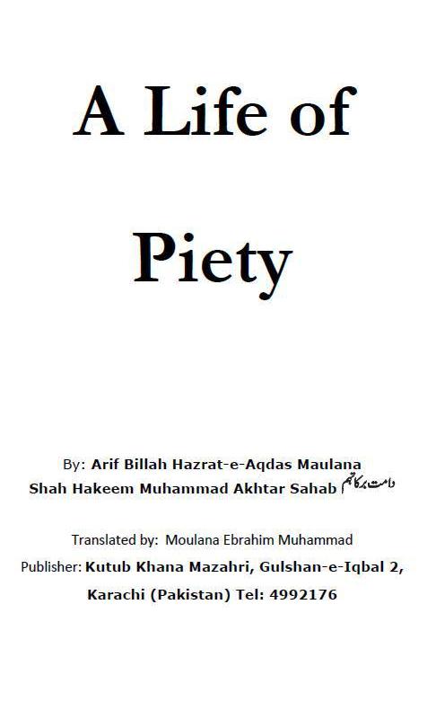 A Life of Piety