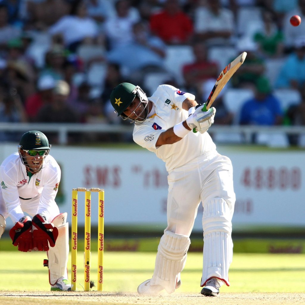 Misbah-ul-Haq Smashes Fastest fifty in the history of Test cricket.