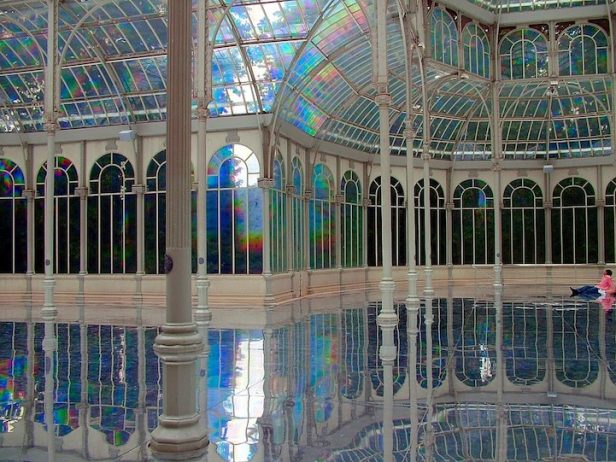 Rainbow Spectrums Mirrored Throughout Palacio de Cristal5