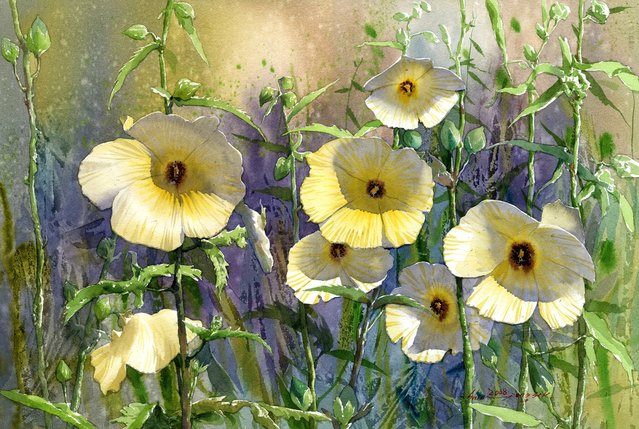 watercolor painting by shin jong sik17