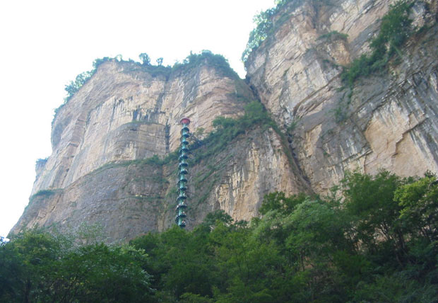 Spiral Staircase in Taihang Mountains, China9
