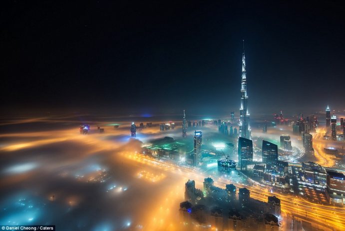 Daniel Cheong describes himself as a ‘rooftopper’ and he said he finds Dubai most appealing when it is shot from the highest vantage points