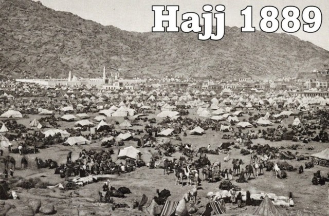 One of the oldest pictures of Hajj – From 1889