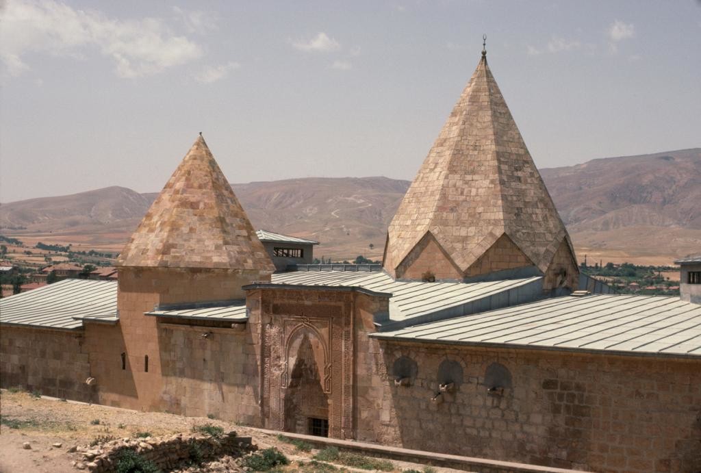 The Great Mosque and Hospital of Divriği is a remarkable building combining a monumental hypostyle mosque with a two storey hospital