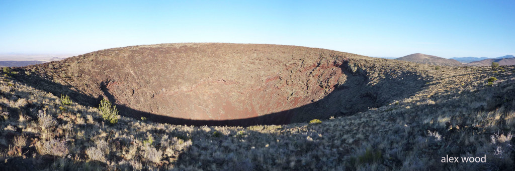 S.P. Crater - Cinder Cone Volcano in the Desert of San Francisco S.P. Crater - Cinder Cone Volcano in the Desert of San Francisco
