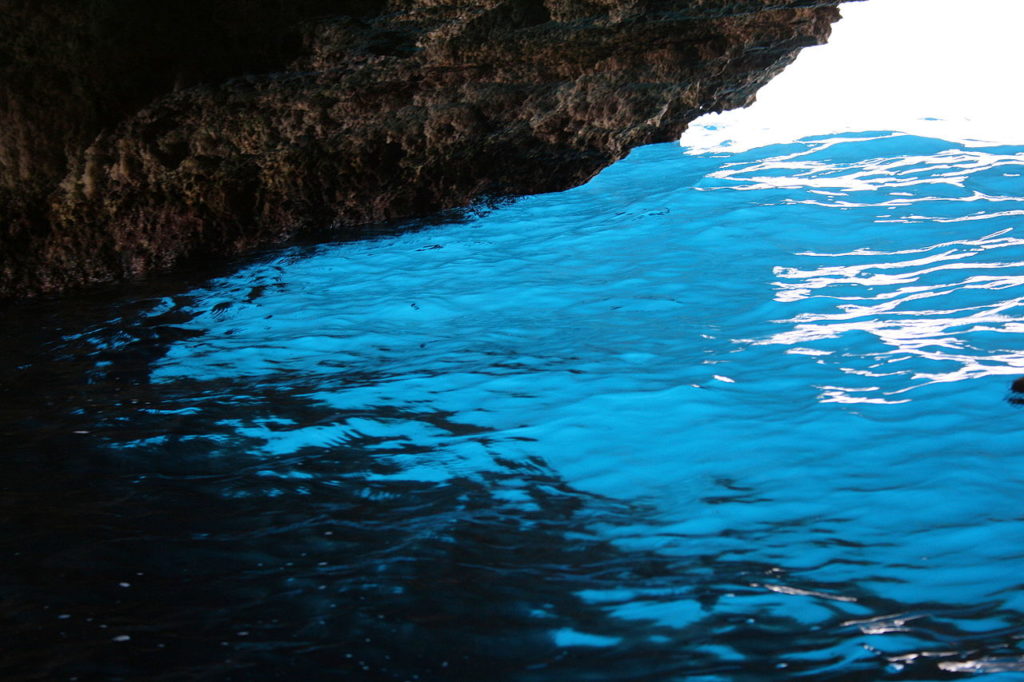 The water is incredibly blue, which is attracting more than 100,000 tourists per year.