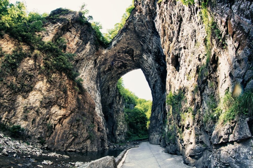 The Natural Bridge is nestled between the Blue Ridge and Alleghany Mountain ranges and surrounded by over 58,000 acres of National Forest, have anything you're adventurous heart desires.