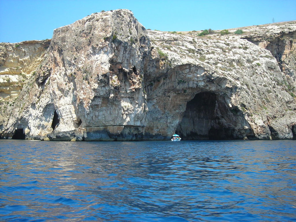 The Blue Grotto started to get its name in the early 1950’s, when the British army personnel located in Malta, to ask local fisherman to take them for a boat trip to the Blue Grotto sea caves.