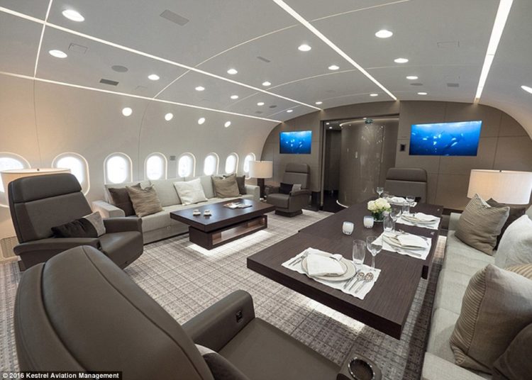 this-is-the-first-boeing-787-dreamliner-ever-to-be-converted-into-a-private-jet-custom-built-for-corporate-flyers-and-boasts-luxury-furnishings-and-plenty-of-room-for-dining-and-entertaining