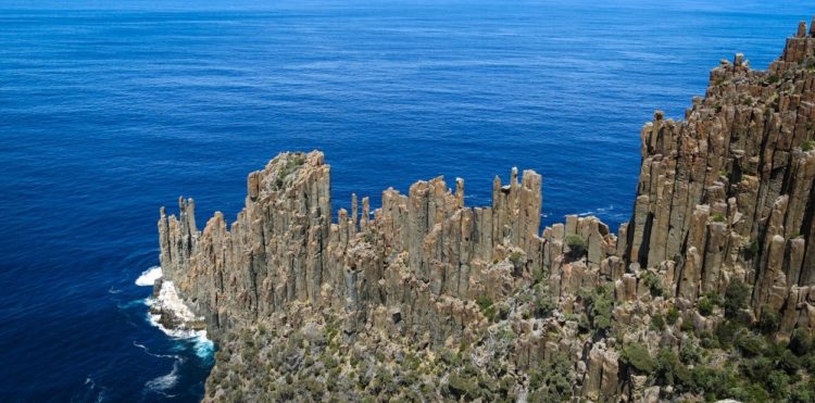 However, when the rate of cooling is just right, the rocks trends to shrink in volume, because of creation of cracks.