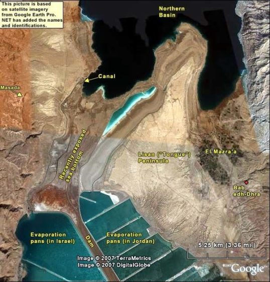 Dead Sea is a marvelous pantry of sea minerals and salts is the lowest point of the planet has depth of 377 meters.