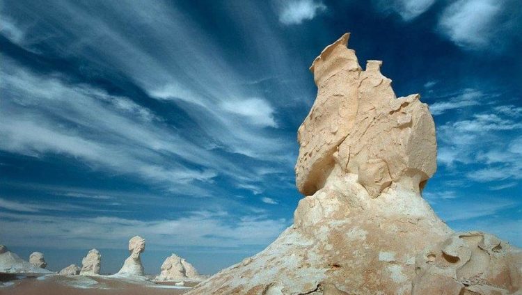 As the sun goes down, the calcium sea seems to reflect all the fuchsias and oranges of the sky. However, any night under the stars of the Western Desert is an experience not soon forgotten;