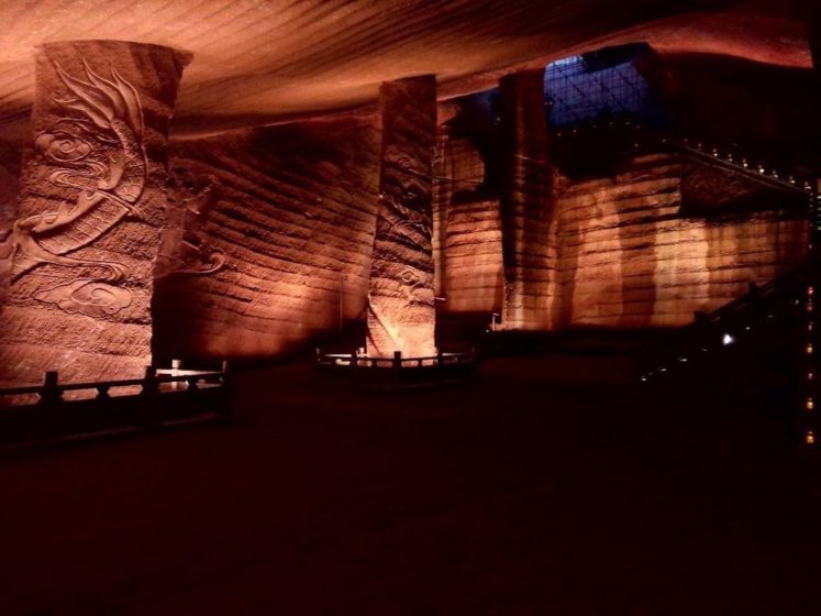 This cave, now called the “Longyou Caves”, represent one of the largest underground excavation made during ancient times.