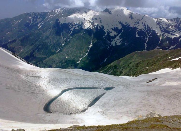 The trek is covered with snow in most parts of the year. The best time to trek is July till mid-August.