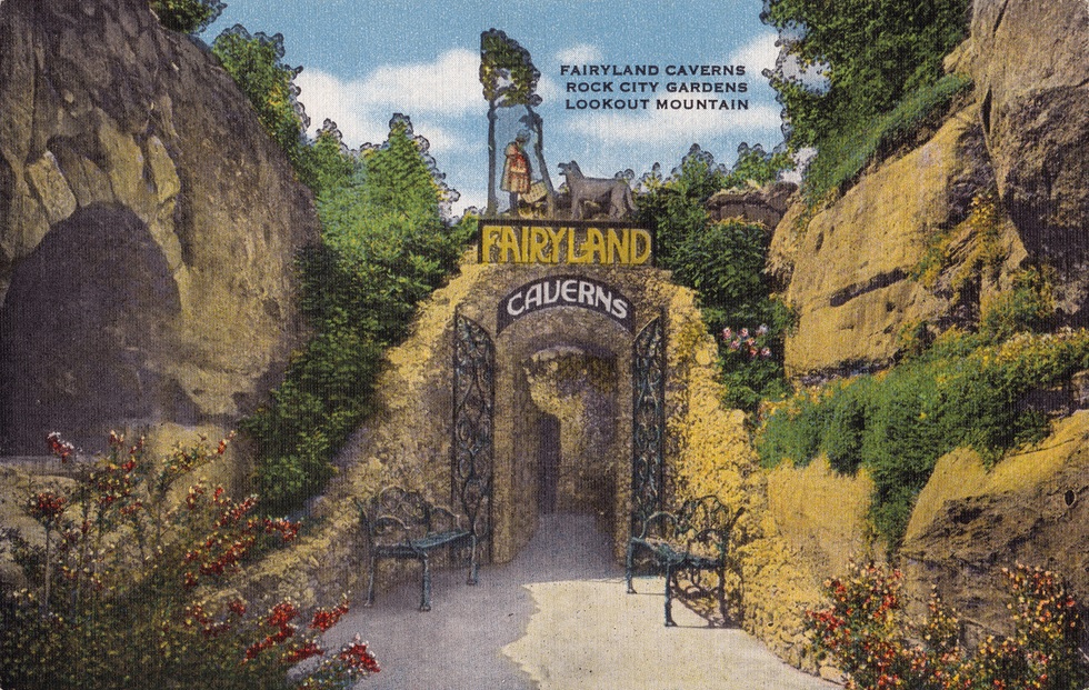 In 1947, Carter wife decided to start drilling through the rock to create the cave for Fairyland Caverns.