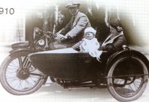 In 1902 an early prototype of the modern motorcycle sidecar was produced in Britain by Mills & Fulford presented in both Britain and France (1)