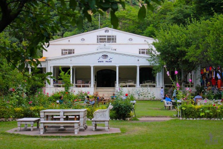 The White Palace of Marghazar (Sufed Mahal) was built in 1940 by the first king of Swat, Miangul Abdul Wadud in the small town of Marghazar.